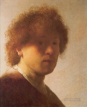レンブラントの自画像 1628年 Oil Paintings